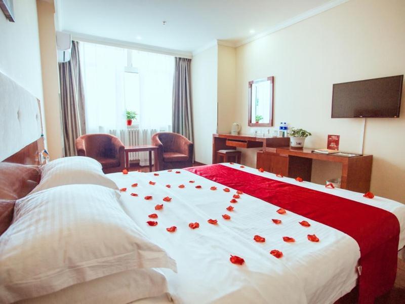 Greentree Inn Hebei Zhangjiakou Zhangbei Caoyuantian Rd Zhangku Avenue Express Hotel Exterior foto