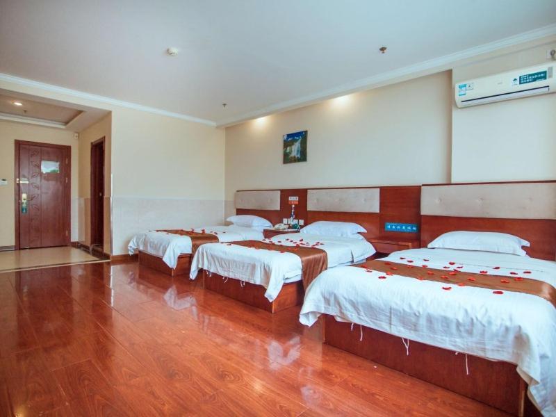 Greentree Inn Hebei Zhangjiakou Zhangbei Caoyuantian Rd Zhangku Avenue Express Hotel Exterior foto