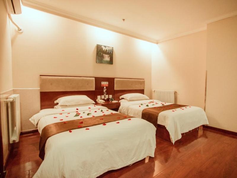 Greentree Inn Hebei Zhangjiakou Zhangbei Caoyuantian Rd Zhangku Avenue Express Hotel Exterior foto