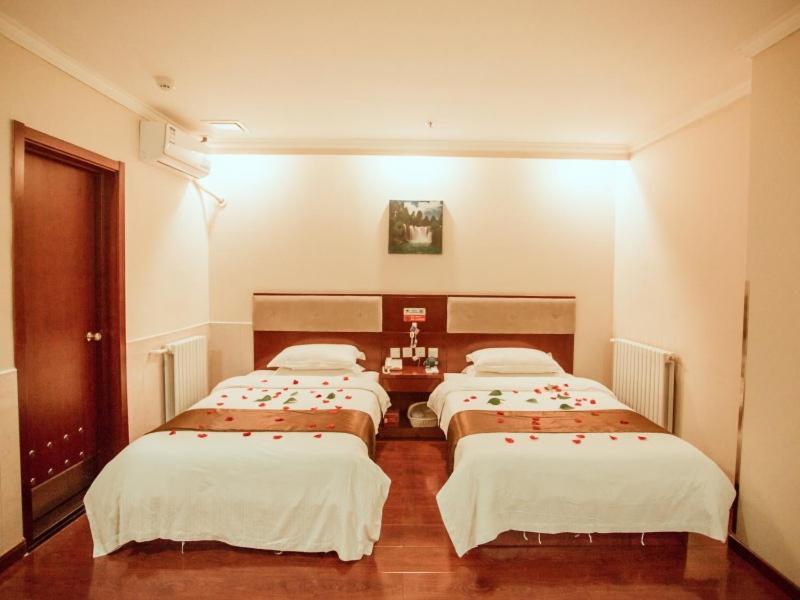 Greentree Inn Hebei Zhangjiakou Zhangbei Caoyuantian Rd Zhangku Avenue Express Hotel Exterior foto